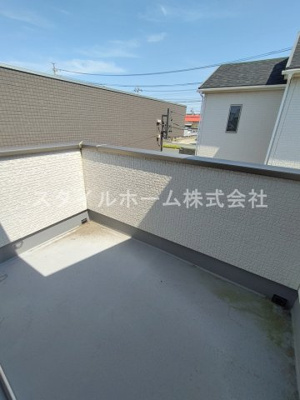 【バルコニー】 | 神野新田町ヲノ割貸家