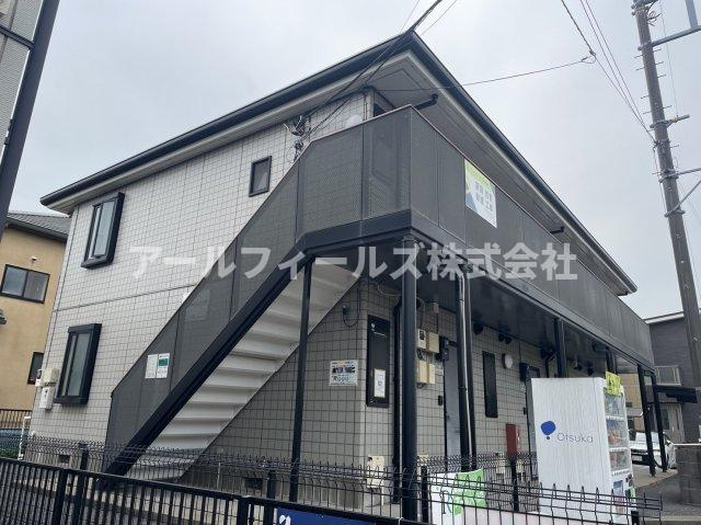 松戸市西馬橋１丁目のアパートの外観