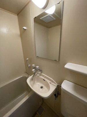 【洗面所】 | 朝日プラザ淡路 | 忙しい朝には欠かせない洗面所です