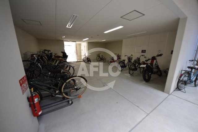 ルボワ天満橋　中大江小学校区のその他共用部分|ルボア天満橋　駐輪場