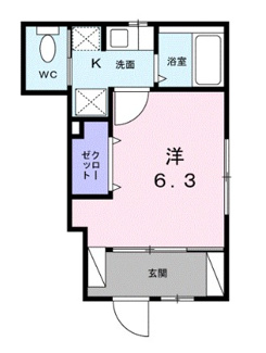 【間取り】 | サンダーソニア | 間取りです。