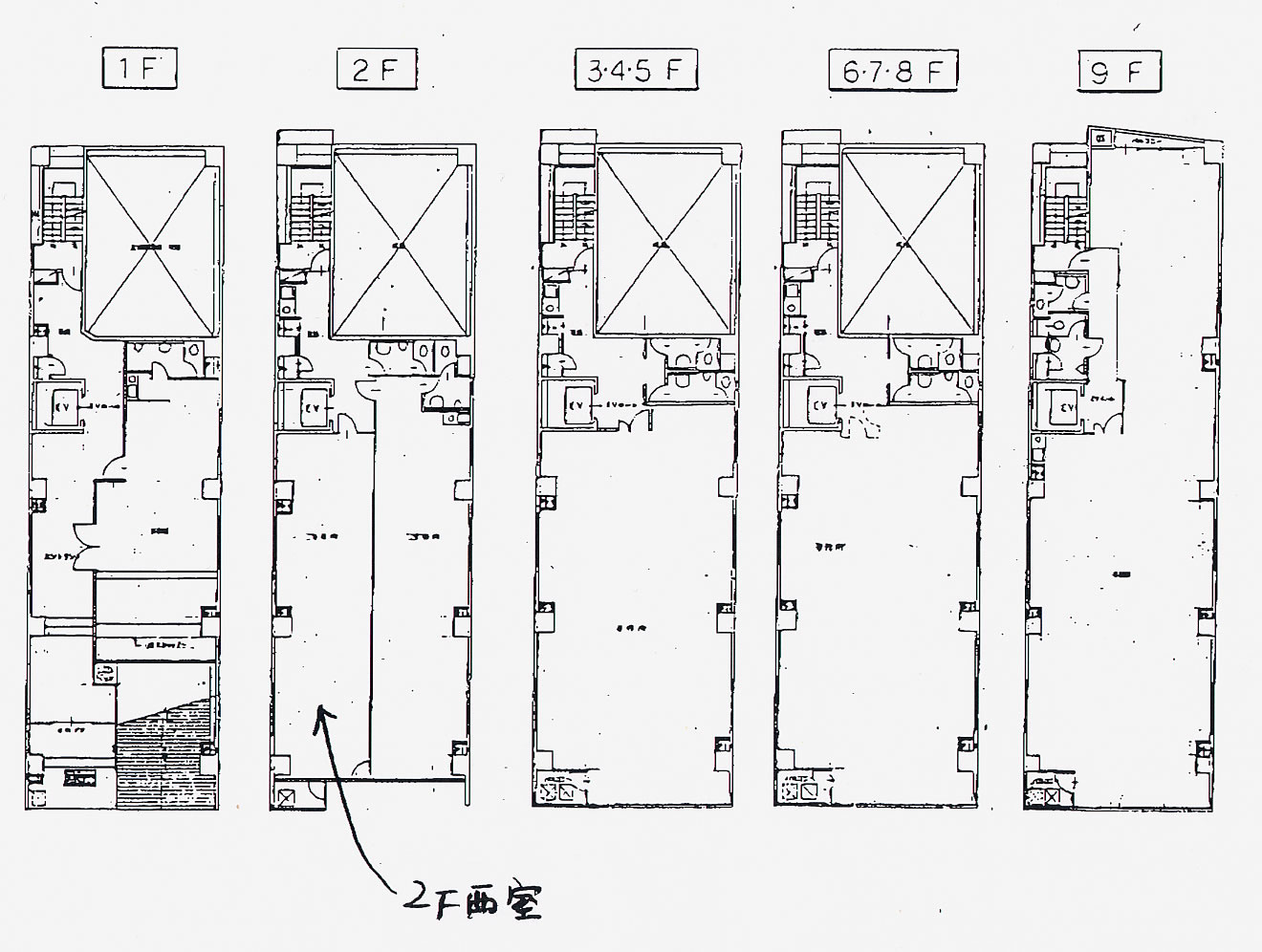 コジマテントビルの間取り