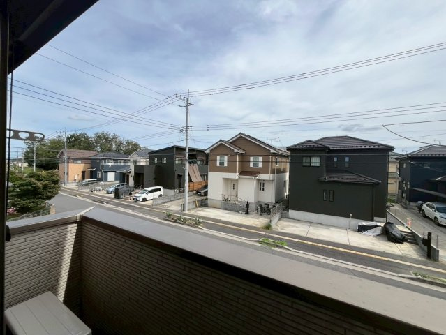 柏市船戸１丁目のアパートの展望