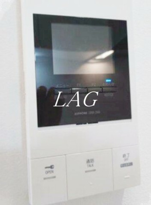【セキュリティ】 | キャッテリー越谷 | モニター付きインターホンです。
