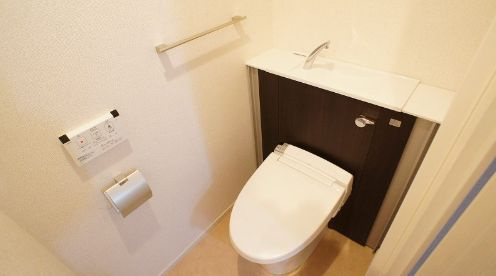 ケヤキグランデⅠのトイレ|別号室参考写真です。