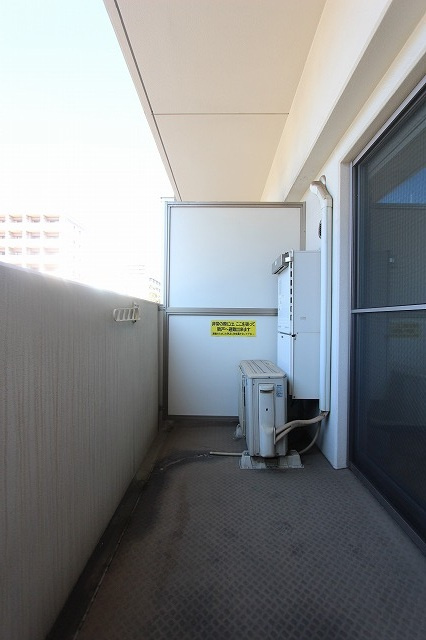 プラージュ村本のバルコニー|広々としたバルコニーです