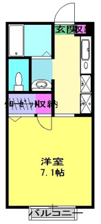 【間取り】 | グランドール21A棟