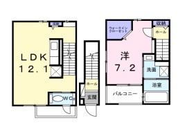 【間取り】 | サンダーソニア | 間取りです。