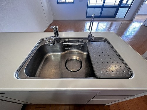 ライオンズマンション神戸栄町通の設備|シンク　※前回募集時／２０２５年６月の写真