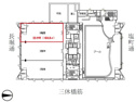 【間取り】 | THE PEAK SHUNSAIBASHI　間取り
