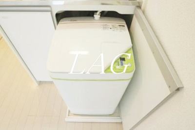 【設備】 | クレセール田端 | 洗濯機置き場です。