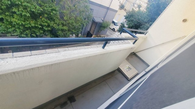 ライフェスト御影パート１のバルコニー