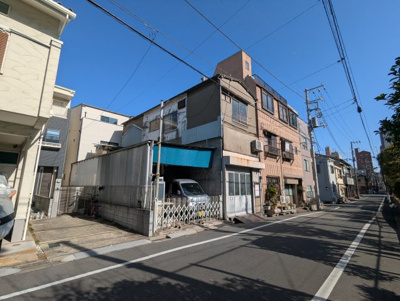 【前面道路含む現地写真】 | 墨田区東駒形３丁目の条件付売地