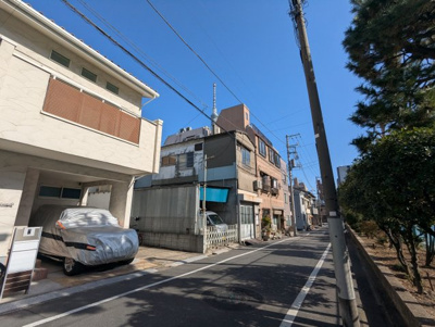 【前面道路含む現地写真】 | 墨田区東駒形３丁目の条件付売地