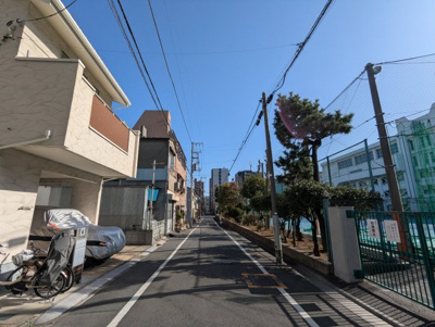【前面道路含む現地写真】 | 墨田区東駒形３丁目の条件付売地