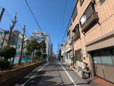 【前面道路含む現地写真】 | 墨田区東駒形３丁目の条件付売地