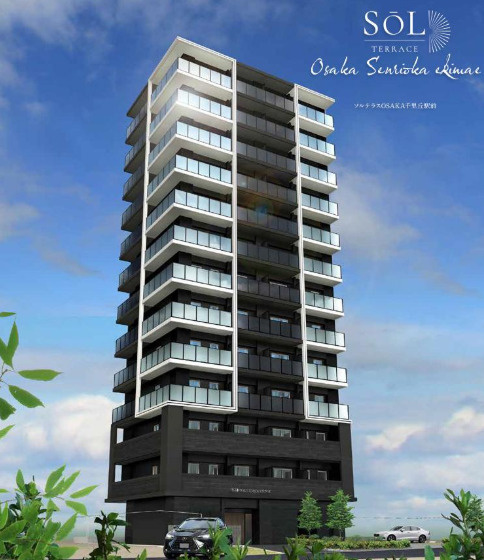ソルテラスOASAKA千里丘駅前の展望|完全同一仕様