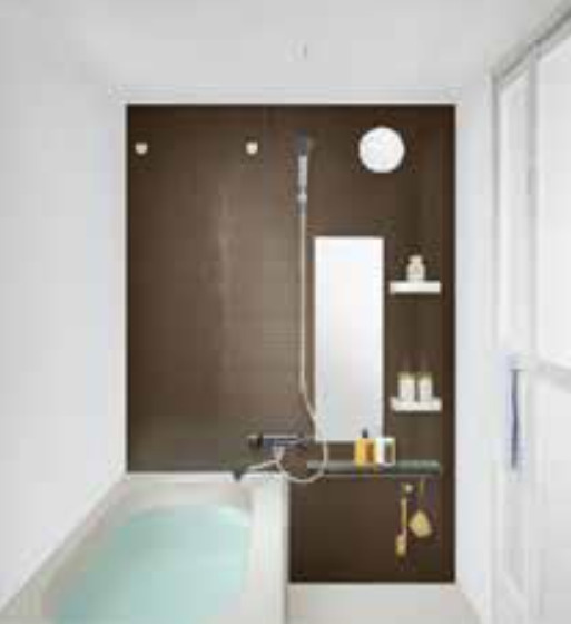 ソルテラスOASAKA千里丘駅前の浴室|完全同一仕様