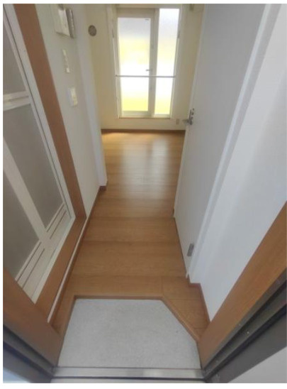 フェリスサクセスの玄関