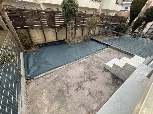 ヴィラ・サンテの庭