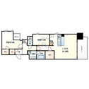 【間取り】 | スプランディッド本町東DUE　間取り