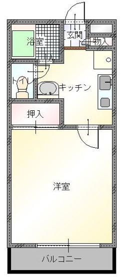 【間取り】 | アークヒルズ西古松