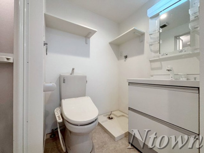 【洗面所】 | リヒト | 使いやすい洗面所です