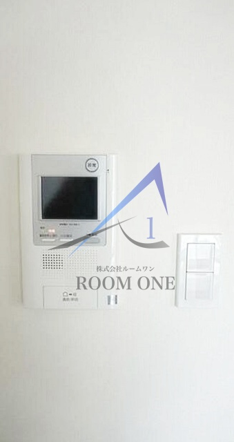 エミネンス高輪台のセキュリティ|モニター付インターホンです。