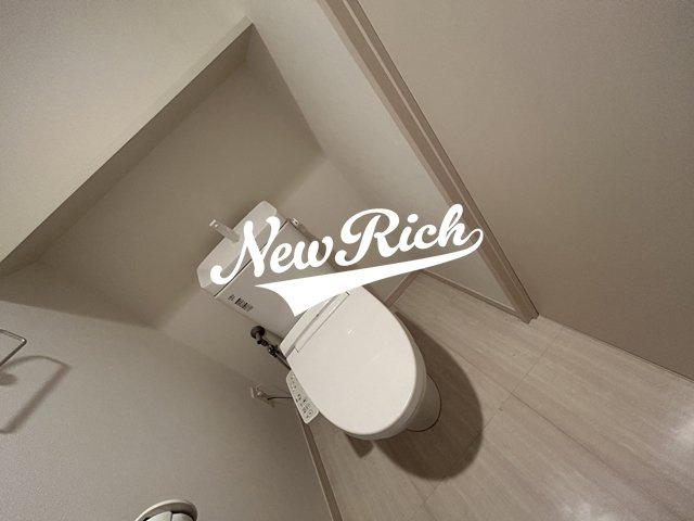 前橋市稲荷新田町の賃貸マンションのトイレ