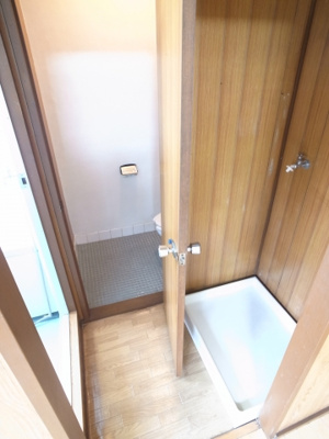 【浴室】 | スカイコーポ | 脱衣スペース☆