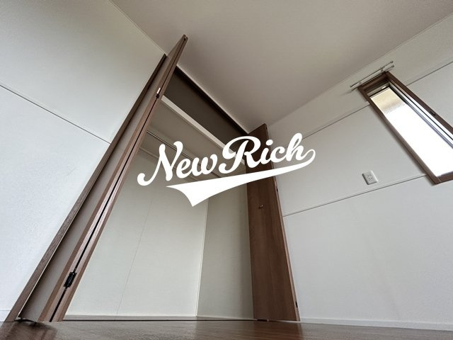 伊勢崎市東小保方町のアパートの収納