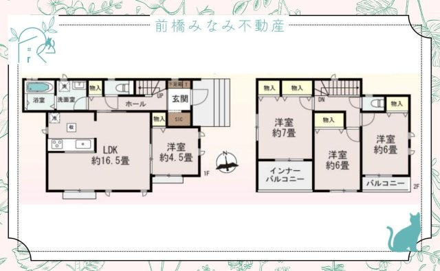 【新築】高崎市石原町　限定１棟　ハートフルタウン　新築建売の地図