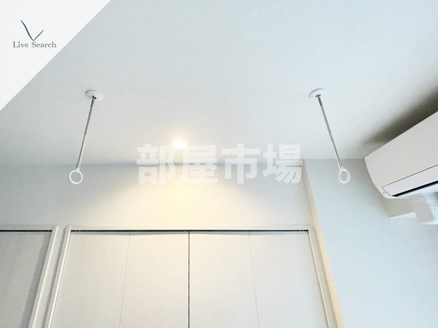 Dolce Vita 浅草橋の設備|室内物干し