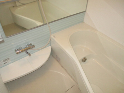 【浴室】 | リビングタウン南花島 Ａ | ユニットバス
