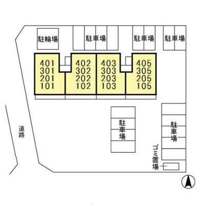 【区画図】 | パティエール上本郷