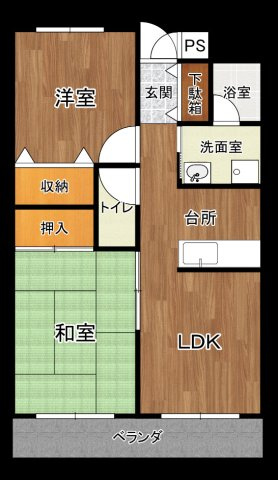 ダイナスティの間取り