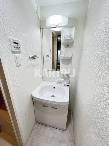 グランデュール鶴橋の洗面所