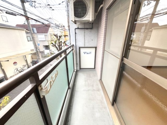 ヴィラセゾン甲南のバルコニー