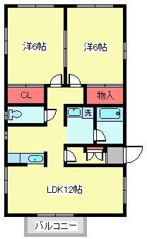 シェ　アザレの間取り|間取図