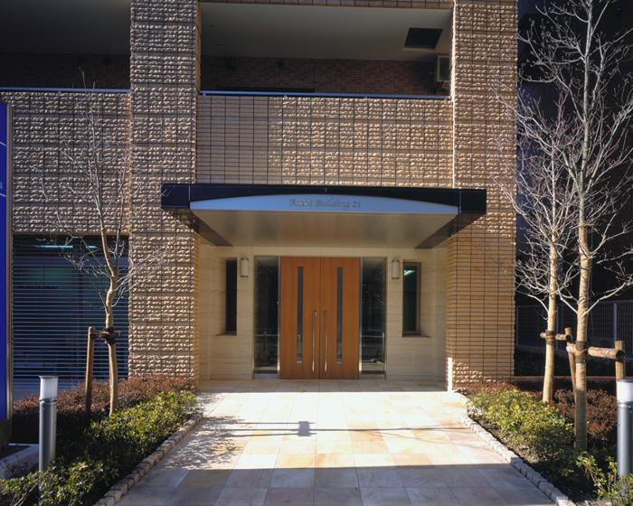 旭ビル21のエントランス