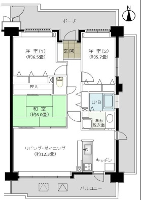 【間取り】 | サーパス新井町 | 現況と異なる場合は現況優先とさせていただきます