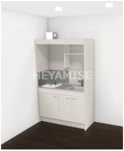 デ・クメール赤迫のキッチン