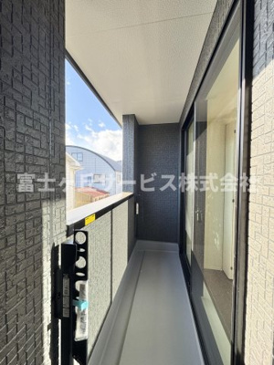 【バルコニー】 | 静岡市葵区新伝馬3丁目 新築一戸建て 2号棟 | バルコニーです