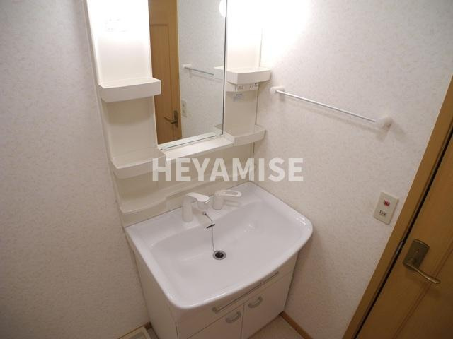 ミルトハウス:Ｄの洗面所|※室内画像は類似物件のもの