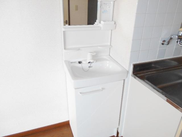 ヴィラアルテミスの独立洗面台|独立洗面台です