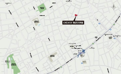 【地図】 | ＣＲＥＡＴＩＦ駒澤大学前