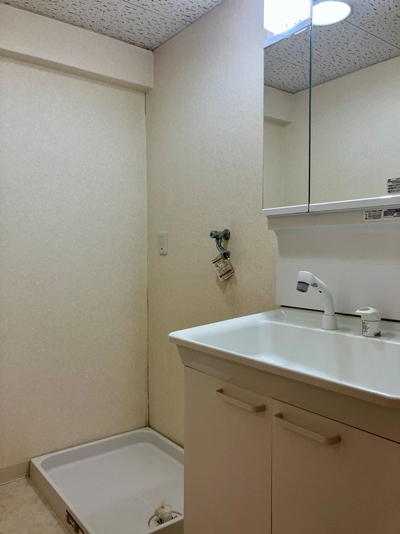 コープ野村浦和２号棟の洗面所