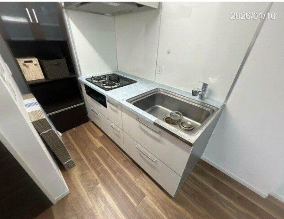 新宿区大久保３丁目の賃貸マンションのキッチン|2口システムガスキッチン☆