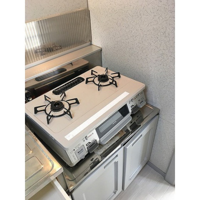 【キッチン】 | 東新小岩パールハイツ | ガスコンロ2口