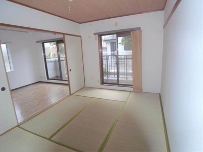 【居間・リビング】 | 河北松戸ハイツ | 写真は１０７号室です。